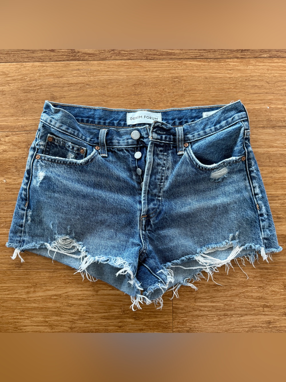 Denim Forum Ex-Boyfriend Shorts